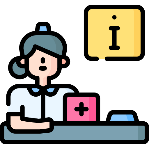 recepcionista icono gratis