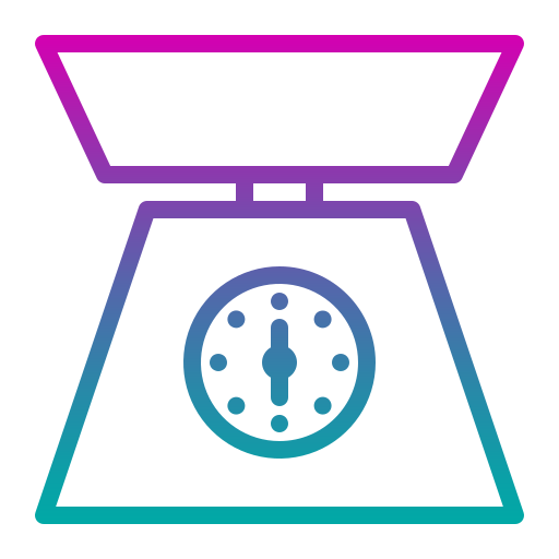 Kitchen scale free icon