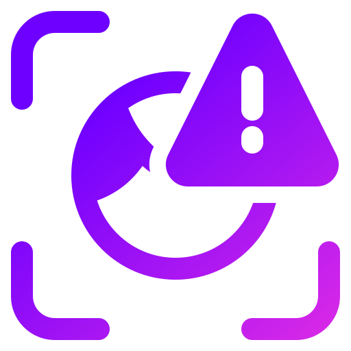 Warning free icon