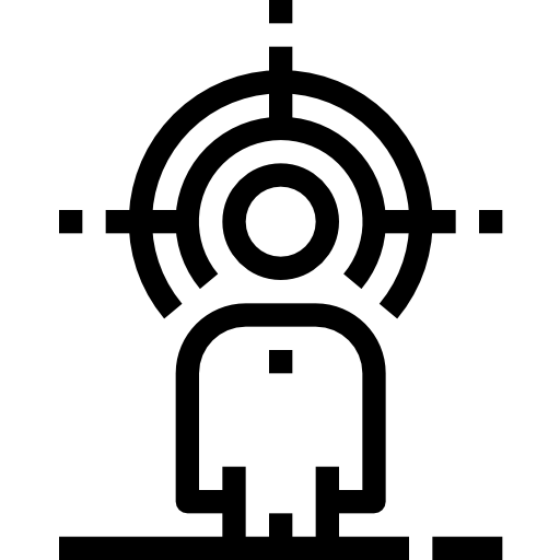 Targeting Maxim Flat Lineal icon