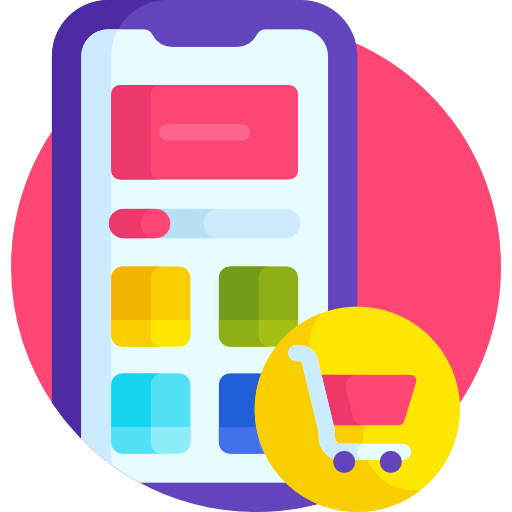 Shopping online free icon