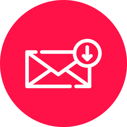 descargar correo electrónico icono gratis