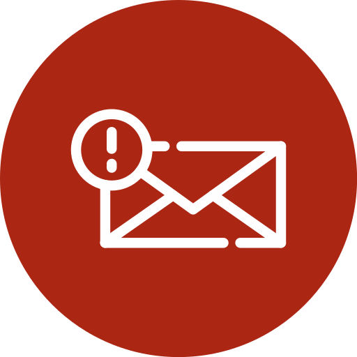 correo basura icono gratis