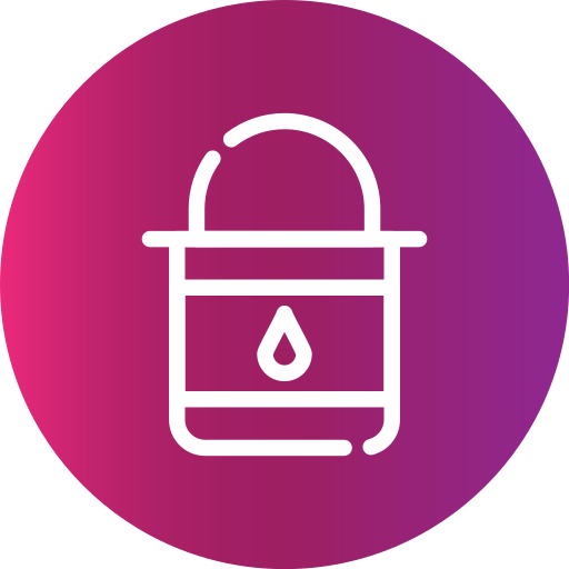 Paint bucket free icon