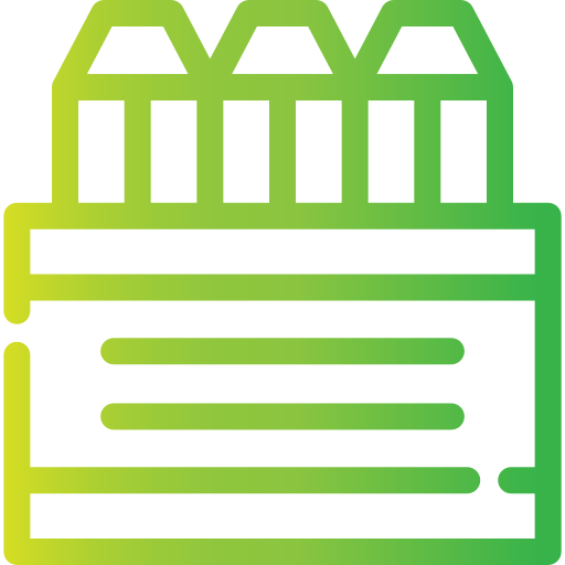 Crayons free icon Crayons free icon