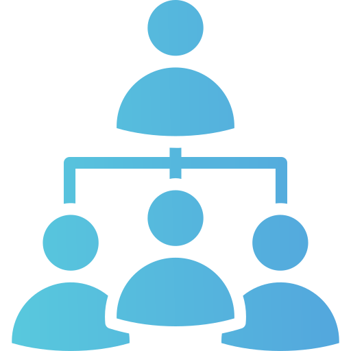 la comercialización del afiliado icono gratis