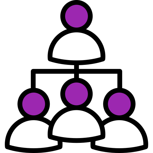 la comercialización del afiliado icono gratis