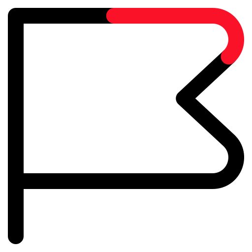 Flag free icon