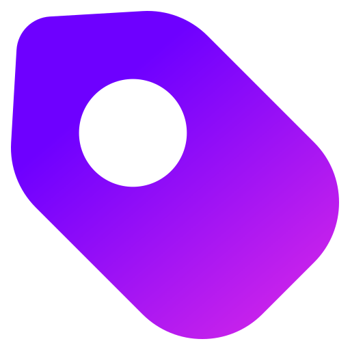 Tag free icon