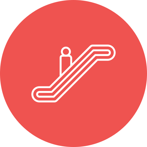 rolltreppe kostenlos Icon