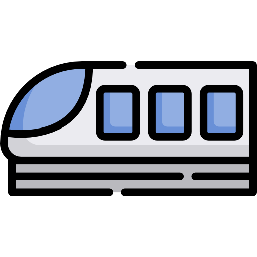 Train Special Lineal color icon