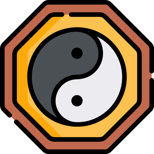 yin yang icono gratis