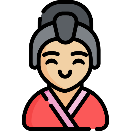 geisha icono gratis