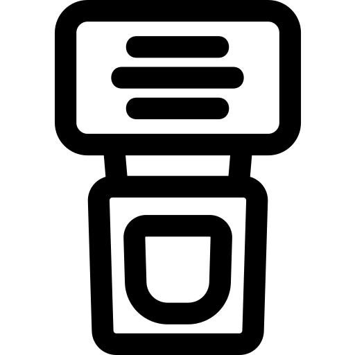 Camera flash free icon