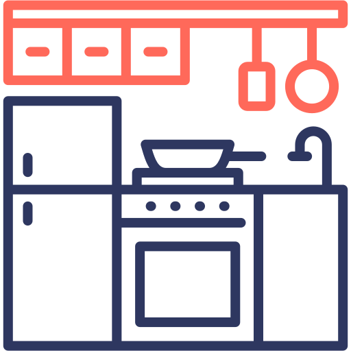 mesa de cocina icono gratis
