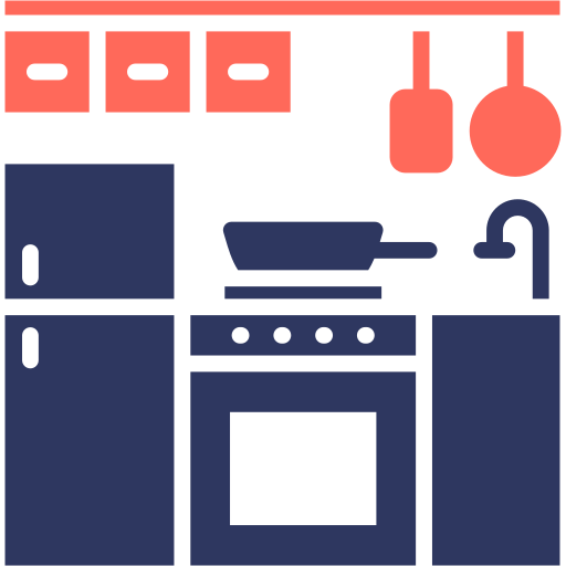 mesa de cocina icono gratis