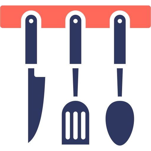 utensilios de cocina icono gratis