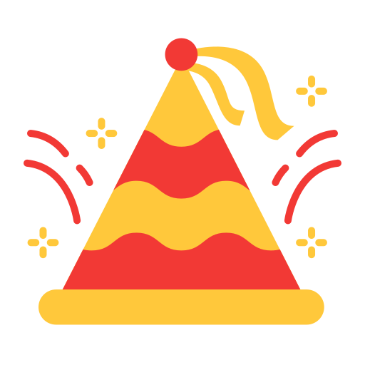 sombrero de fiesta icono gratis