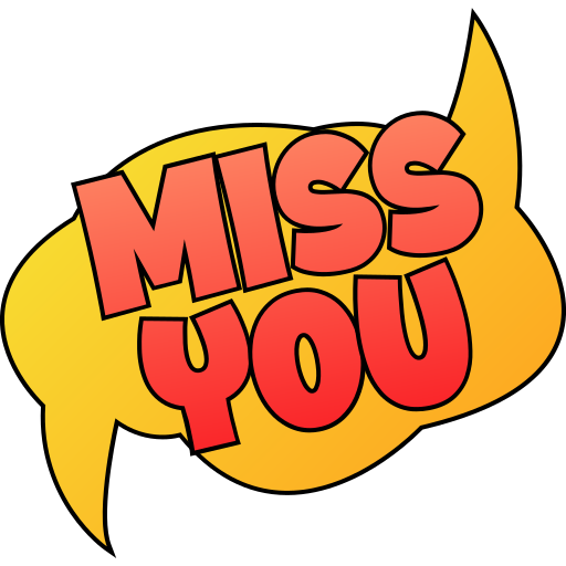 Miss you - Free communications icons