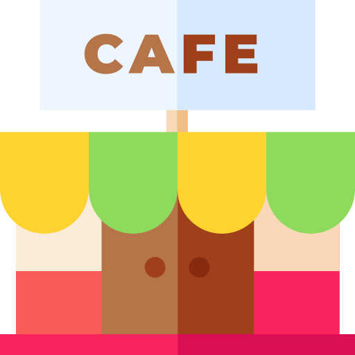 cafetería icono gratis