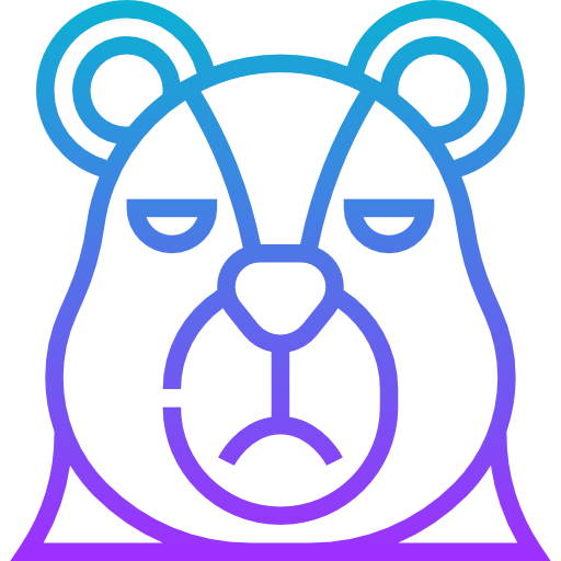 Bear Meticulous Gradient icon