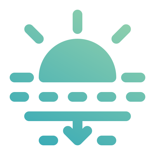 Sunset free icon