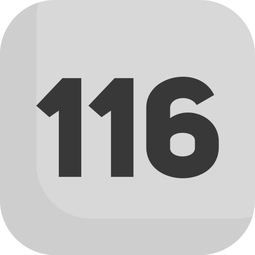 116 icono gratis