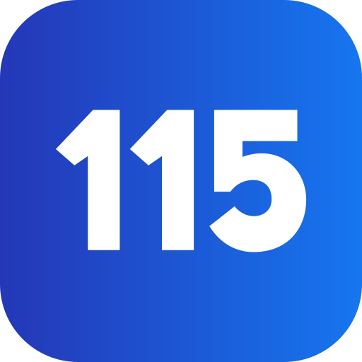 115 grátis ícone 115 grátis ícone