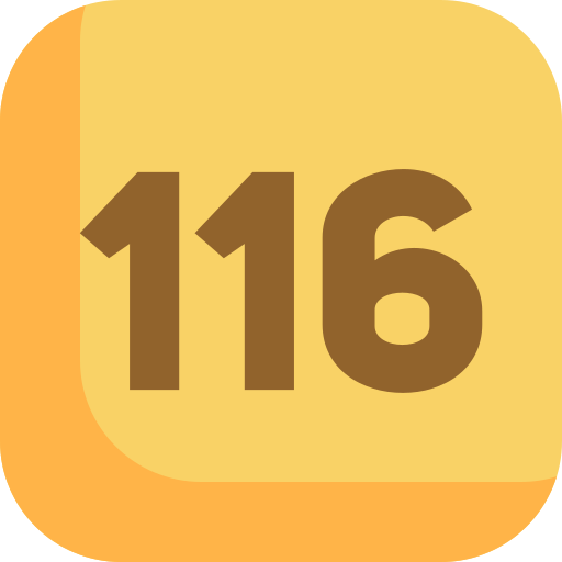 116 icono gratis