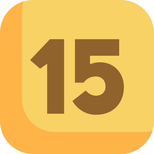 15 бесплатно иконка