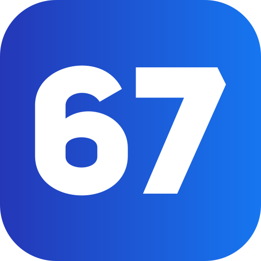 67 grátis ícone