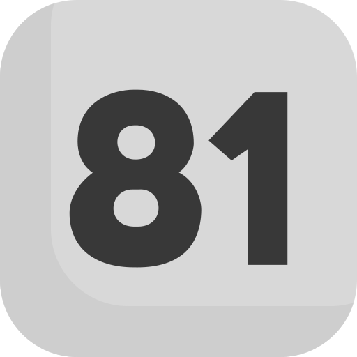81 grátis ícone 81 grátis ícone