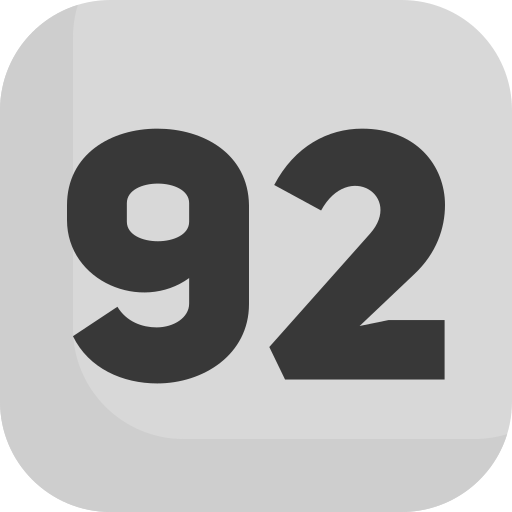 92 Icône gratuit