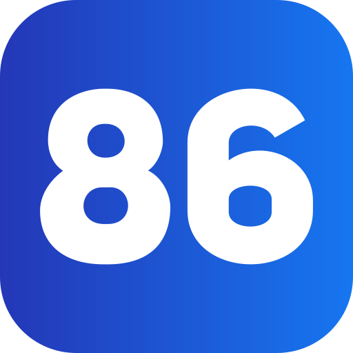 86 grátis ícone