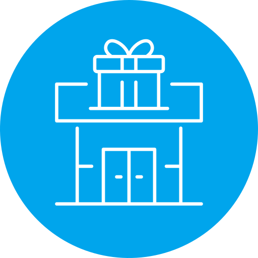 Gift shop free icon Gift shop free icon