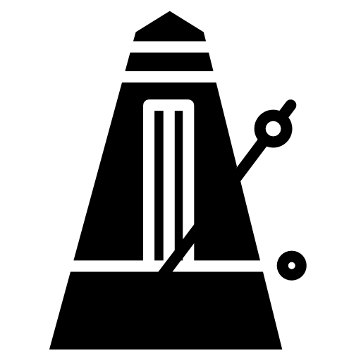 Metronome free icon
