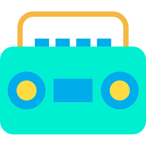 Boombox free icon Boombox free icon