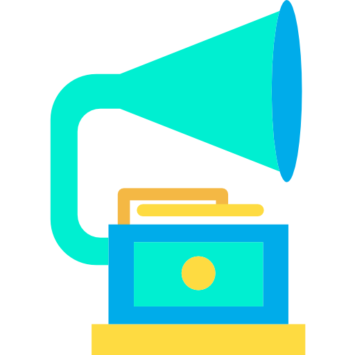 phonographe Icône gratuit phonographe Icône gratuit