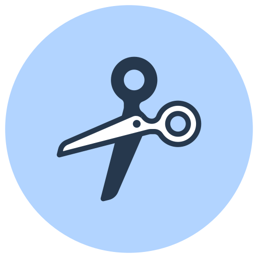 Cut free icon