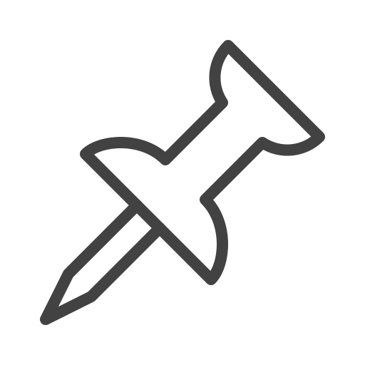 alfiler icono gratis