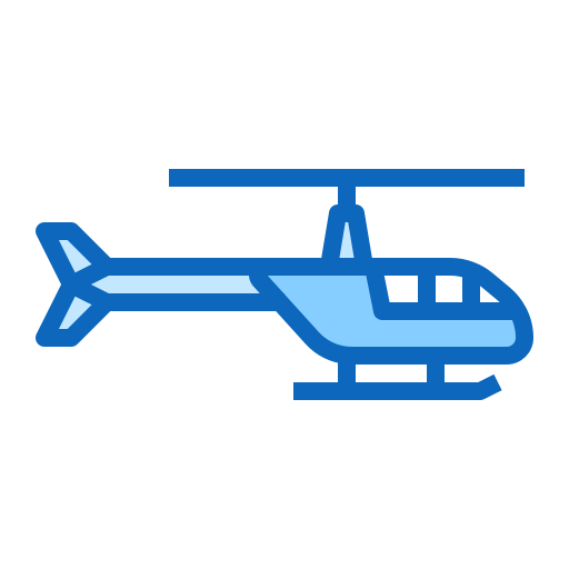 helicóptero icono gratis