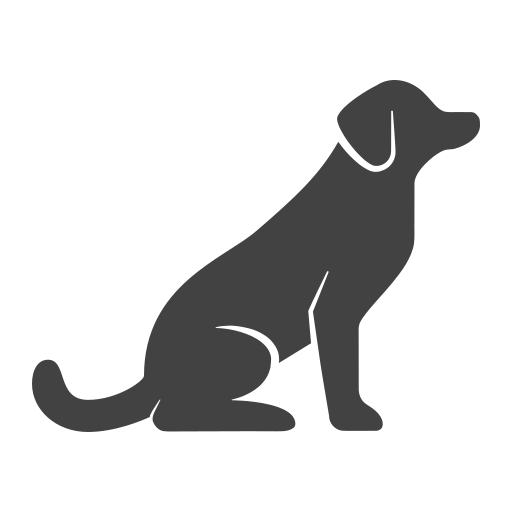 Dog free icon Dog free icon