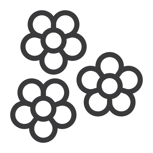 Flower free icon Flower free icon