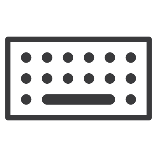 Keyboard free icon