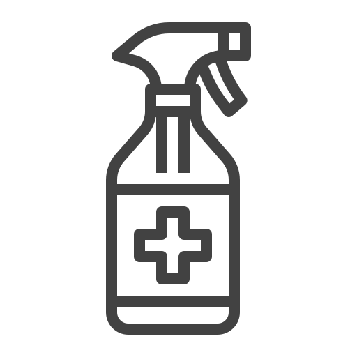 Spray free icon