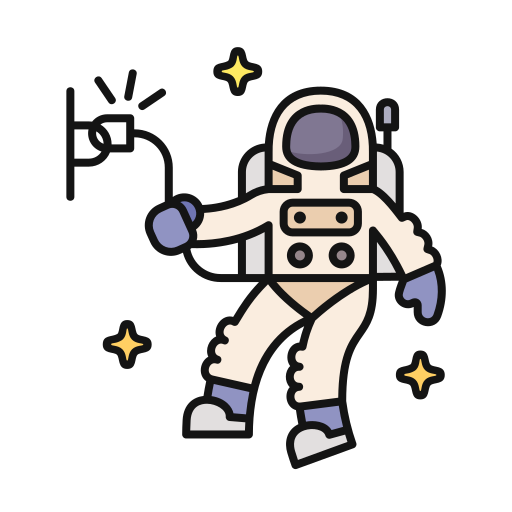 astronauta icono gratis