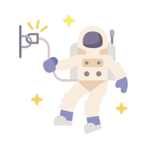 astronauta icono gratis