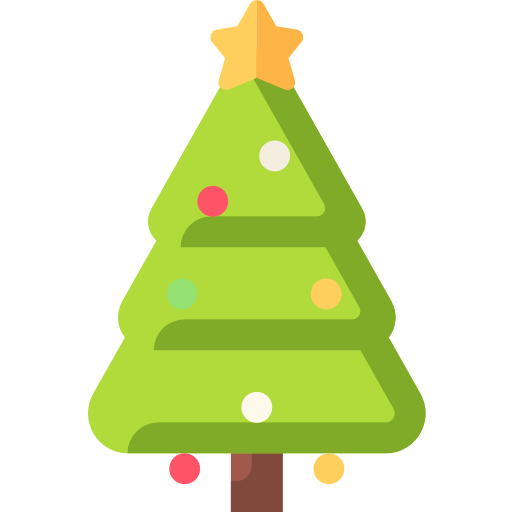 árbol de navidad icono gratis