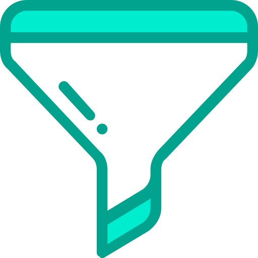 깔때기 무료 아이콘