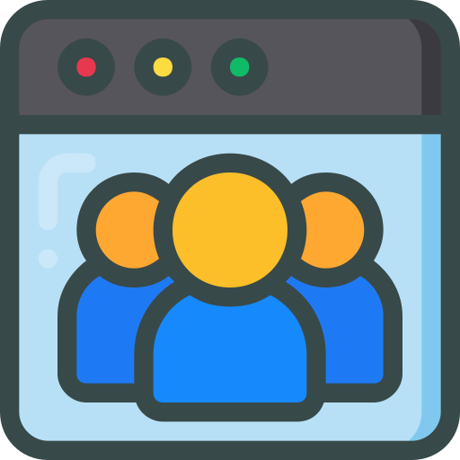 medios de comunicación icono gratis